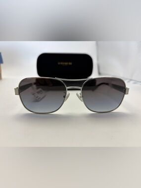 Coach Black Metal Eyewear Frame